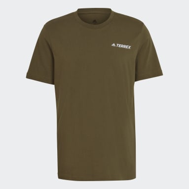 Remera Terrex Mountain Estampada Verde Hombre TERREX
