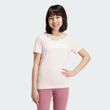 Camiseta Essentials Logo Linear Algodón Ajuste Ceñido