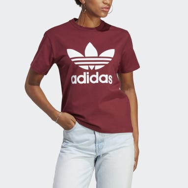 adidas Women's Maroon and Burgundy