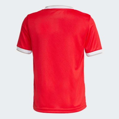 Camisa Internacional Vermelho Meninos Futebol
