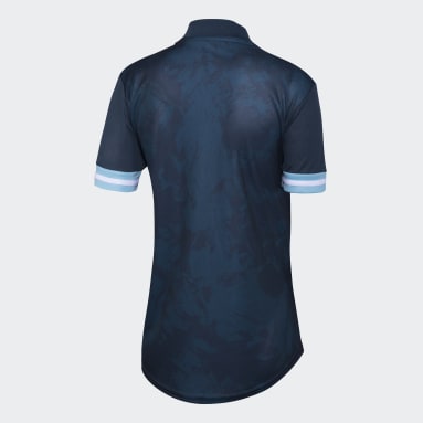 Camiseta Visitante Argentina Azul Mujer Fútbol