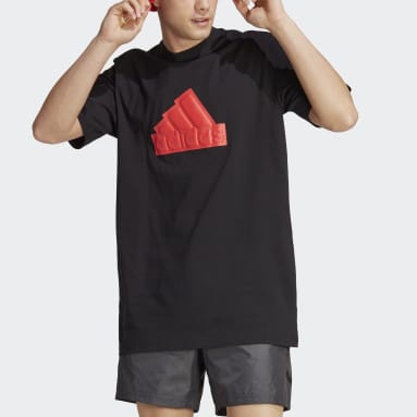 Men Sportswear Black Future Icons Badge of Sport Tee