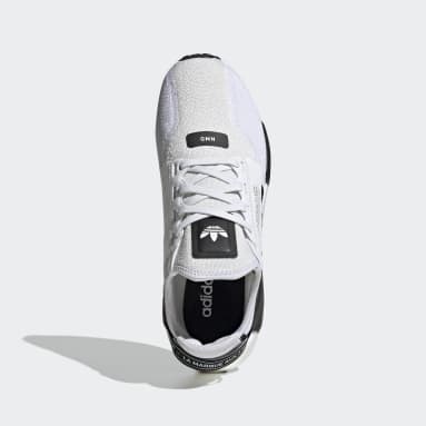 Men's Originals White NMD_R1 V2 Shoes