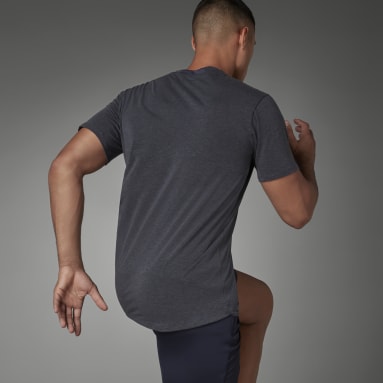 Mænd Vægtløftning Blå Designed for Training T-shirt
