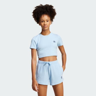 Ribbed Crop Tee Kids