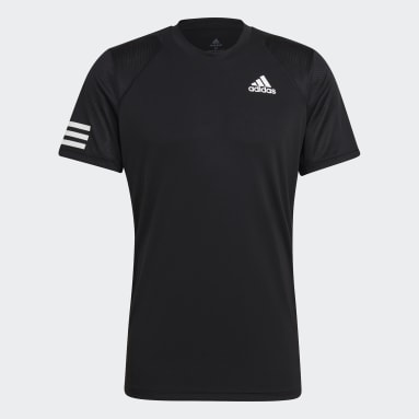 Club Tennis 3-Stripes T-skjorte Svart
