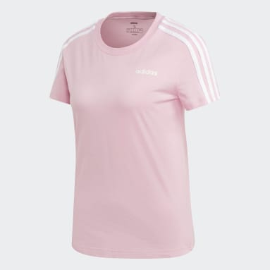 Pink outlet addidas shirt