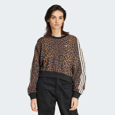 Leopard Crewneck Genser