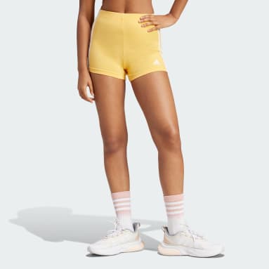 Essentials 3-Stripes Single Jersey Booty Shorts