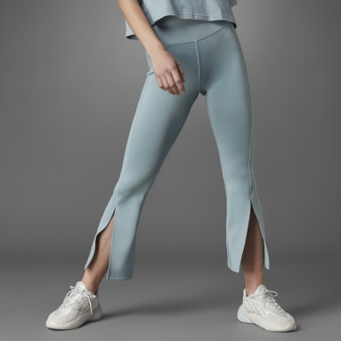 Women Sportswear Grey Hyperglam Flared Rib Pants