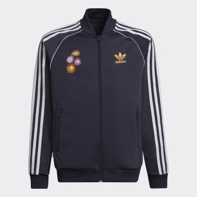 Chaqueta Deportiva SST adidas Originals x Kevin Lyons Azul Niño Originals