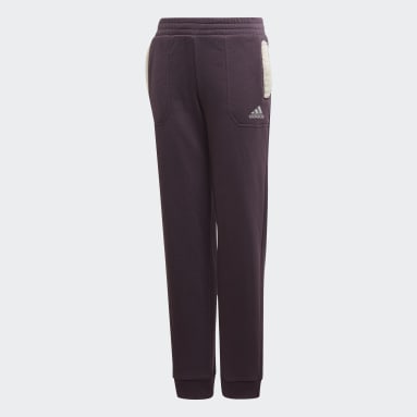 Girls Training Purple Must Haves Winter Logo Pants