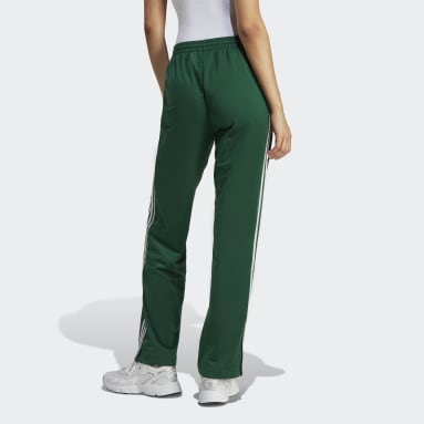 Women Lifestyle Green 아디컬러 클래식 파이어버드 트랙 팬츠