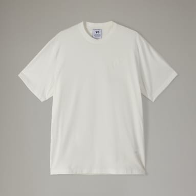 T-shirt Y-3 Classic Chest Logo Blanc Hommes Y-3