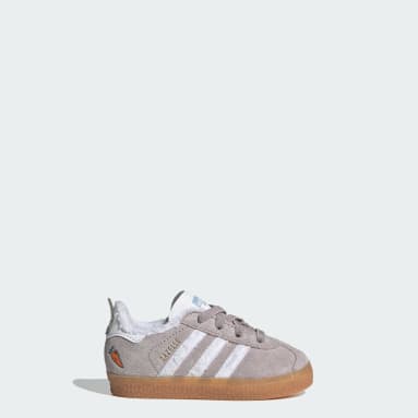Zapatillas adidas Disney Zootopia Gazelle con cierre cómodo y pasadores elásticos para niños