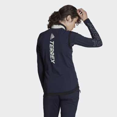 Colete Isolamento Híbrido Primaloft TERREX Azul Mulher TERREX