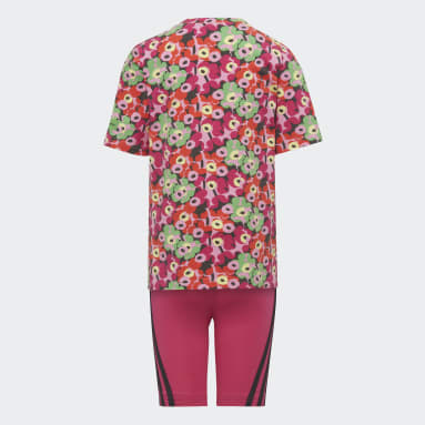 Conjunto de Mallas adidas x Marimekko Rosa Niña Sportswear