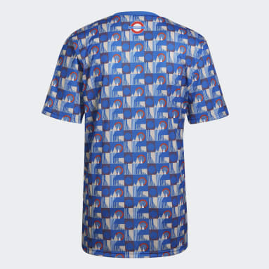 Camiseta Prepartido Arsenal x TFL Azul Hombre Fútbol