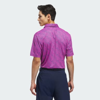 ULTIMATE365 FEATHER PRINT POLO SHIRT