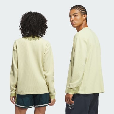 Hoop York City Long Sleeve Cotton Waffle Tee