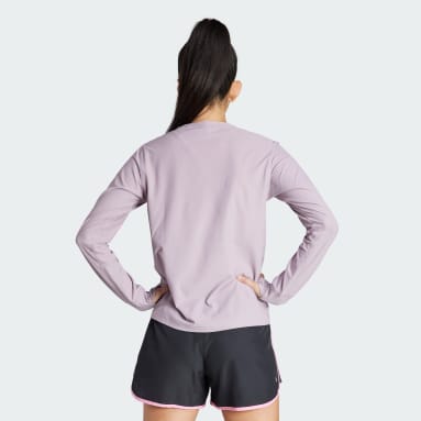 Maglia Own the Run Long Sleeve Viola Donna Running