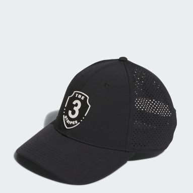 adidas 黒 キャップ 調整可能 54～57㎝ - メルカリ