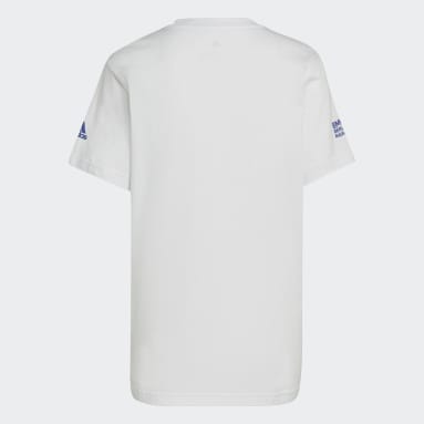 Frauen Running Running Graphic T-Shirt Weiß