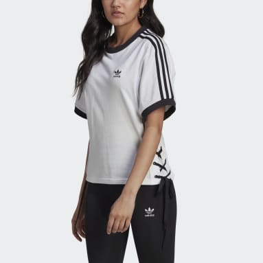 T-shirt com Cordões Always Original Branco Mulher Originals