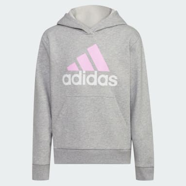 Youth Training Grey Essential Pullover Hoodie Kids