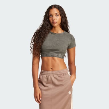 Ribbed Short Sleeve Top
