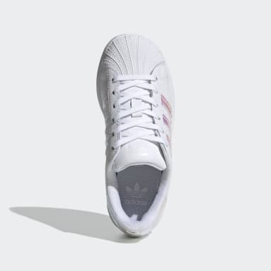 Sapatos Superstar Branco Criança Originals