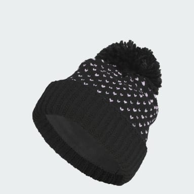 Gorro de punto con borla