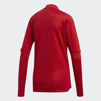 Sudadera entrenamiento Condivo 20 Rojo Mujer Fútbol