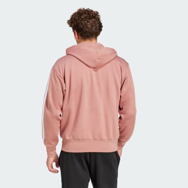 Essentials 3-Stripes Fleece Hoodie