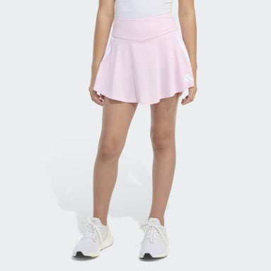 Detached Wide Waistband 3-Stripes Flounce Skort