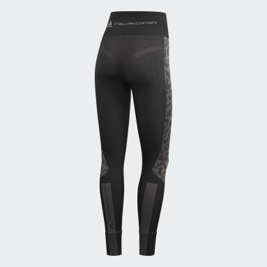 Women adidas by Stella McCartney Black adidas by Stella McCartney TRUEPURPOSE Seamless Tights