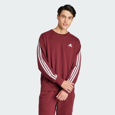 Sudadera Essentials 3 Franjas Felpa Francesa