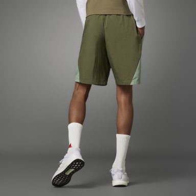 Men Sportswear Green Lift Your Mind Shorts