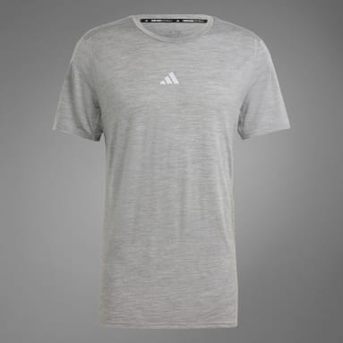 Men's Running Grey Ultimate Running Conquer the Elements Merino Tee
