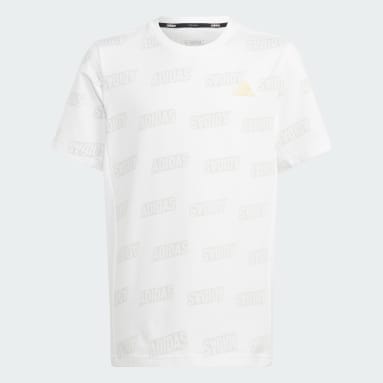 T-shirt Brand Love – Criança Branco Criança Sportswear