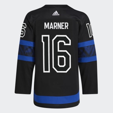 Men Hockey Black Maple Leafs Marner Third Authentic Pro Jersey