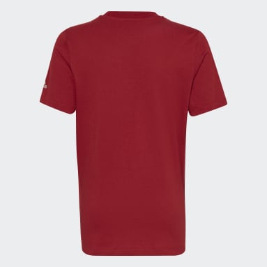 Boys Football Burgundy FIFA World Cup 2022™ Official Emblem T-Shirt