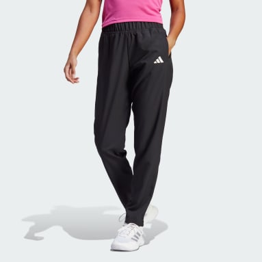 Ženy Tenis čierna Tepláky Melbourne Woven Tennis