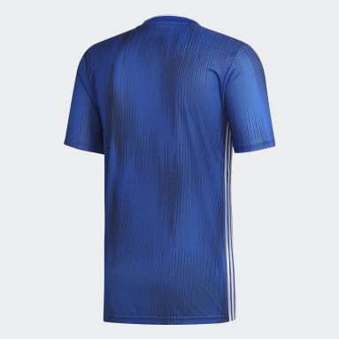 Camiseta Tiro 19 Azul Hombre Fútbol