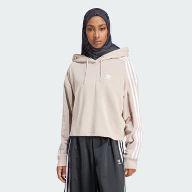 Adicolor 3-Stripes Short Hoodie
