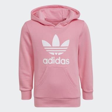 Deti Originals ružová Súprava Adicolor Hoodie