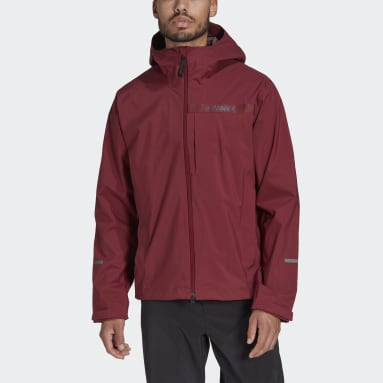 Terrex Multi RAIN.RDY 2.5-Layer Regnjakke Burgendur