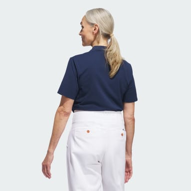 Women Golf Blue adidas x Malbon Polo Shirt