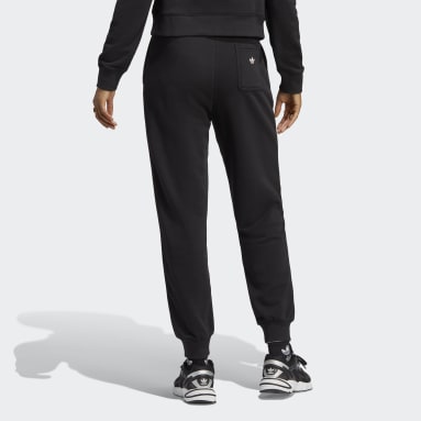 Women Lifestyle Black 오리지널스 3S 레그 스웨트 팬츠
