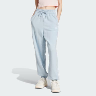 Pantalón Essentials 3 Tiras Felpa Francesa Ajuste Holgado
